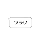 ふきだし【病人・元気がない人用】（個別スタンプ：12）