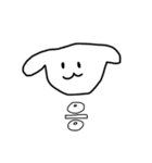かわちいイッヌの韓国語（個別スタンプ：3）