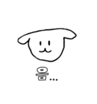 かわちいイッヌの韓国語（個別スタンプ：5）