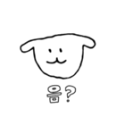 かわちいイッヌの韓国語（個別スタンプ：6）