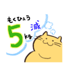 むちねこ【ダイエット編】（個別スタンプ：2）