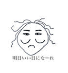 一筆たまごスタンプ40個（個別スタンプ：15）