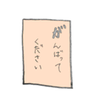 敬語 カラフル かるた風 文字だけ（個別スタンプ：13）