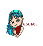 Kelly 女の子スタンプ（個別スタンプ：1）