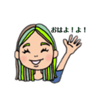 Kelly 女の子スタンプ（個別スタンプ：5）