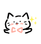 シンプルでかわいい ねこのスタンプ（個別スタンプ：11）