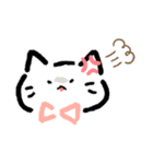 シンプルでかわいい ねこのスタンプ（個別スタンプ：26）