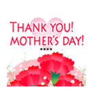 ❤️母の日・父の日ありがとう！カスタム❤️（個別スタンプ：2）