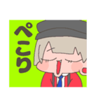 アイドルユニット姫事絶対値LINEスタンプ①（個別スタンプ：3）