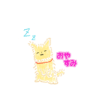 ふわふわワンちゃん（個別スタンプ：2）