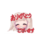 八重歯のおんなのこ（個別スタンプ：6）