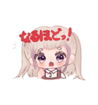 八重歯のおんなのこ（個別スタンプ：7）