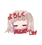 八重歯のおんなのこ（個別スタンプ：8）