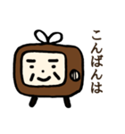 レトロテレビさん（個別スタンプ：3）