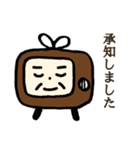 レトロテレビさん（個別スタンプ：6）