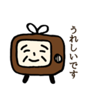 レトロテレビさん（個別スタンプ：10）