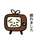 レトロテレビさん（個別スタンプ：13）