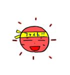 太陽マンスタンプ 最終版（個別スタンプ：10）