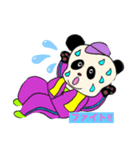 ぽっちゃりパンダの夢夢(ムームー)！☆（個別スタンプ：8）