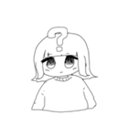 外ハネぱっつんちゃん（個別スタンプ：6）