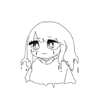 外ハネぱっつんちゃん（個別スタンプ：15）