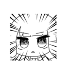 外ハネぱっつんちゃん（個別スタンプ：21）