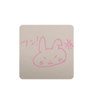 うさぎの兎咲恋3（個別スタンプ：5）