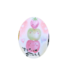 ゆる字で勇気づけのパステルアートNiko（個別スタンプ：2）