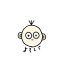 無表情なろくぞう（個別スタンプ：1）