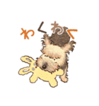チロと女の子（個別スタンプ：23）