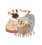 チロと女の子（個別スタンプ：24）