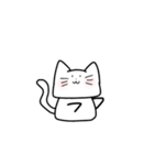 ふわねこスタンプ4（個別スタンプ：11）