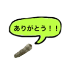 カイコの幼虫さん（個別スタンプ：5）