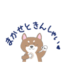 博多柴犬サム（個別スタンプ：7）