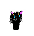黒ネコの清（個別スタンプ：2）