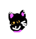 黒ネコの清（個別スタンプ：6）