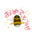 蜜大好きミツバチ（個別スタンプ：6）