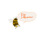 蜜大好きミツバチ（個別スタンプ：12）