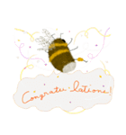 蜜大好きミツバチ（個別スタンプ：16）
