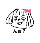 たまにはテキトーgirl（個別スタンプ：3）