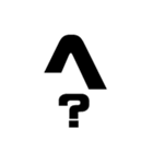 一言？文字（個別スタンプ：28）