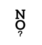 一言？文字（個別スタンプ：30）