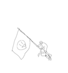 テキトー歩兵クン①！（個別スタンプ：17）