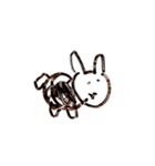 落書きを切り抜く暴挙（個別スタンプ：1）