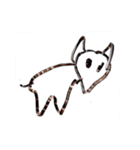 落書きを切り抜く暴挙（個別スタンプ：3）