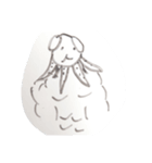 落書きを切り抜く暴挙（個別スタンプ：6）