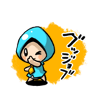 雨合羽ちゃん（個別スタンプ：7）