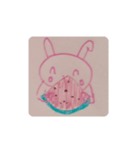 うさぎの兎咲恋（夏）（個別スタンプ：4）