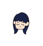 溶けたオン眉ちゃん（個別スタンプ：38）