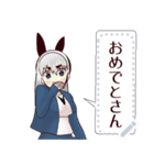 （関西弁）犬ガール3message（個別スタンプ：11）